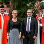 Frau Landamman, Herr Landratsprsident mit Gemeinde- und Kantonsweibel